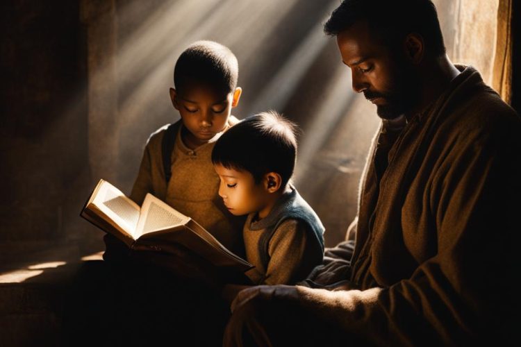 bible verses about being a good father