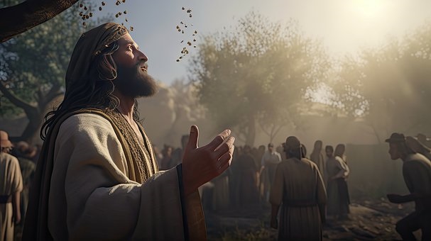 examples of appreciation in the Bible