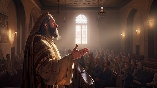 christian service examples in the bible